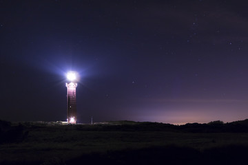 Naklejka na ściany i meble Lighthouse at night
