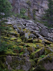 курумник, скала "Китайская стенка"