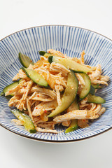 鶏ささみの中華和え