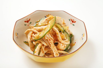 鶏ささみの中華和え