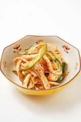 鶏ささみの中華和え