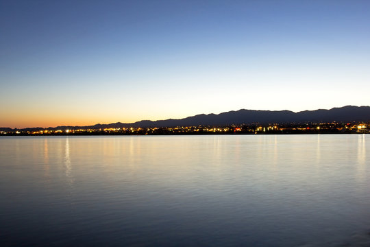 Sunrise Over Lake Havasu City Arizona