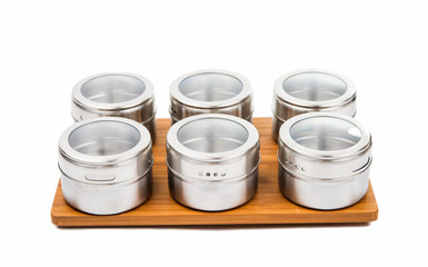 set of dishes for spices