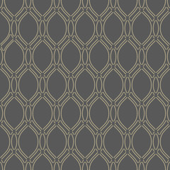 Naklejka premium Geometric Seamless Vector Pattern