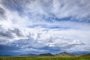 summer mountain landscape