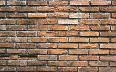 cracked concrete vintage brick wall background