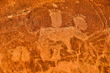Bushman Rock Engravings - Namibia