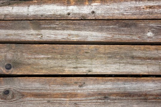Natural Unpainted Weathered Wood Panel Background