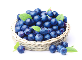 Blueberry isolated 