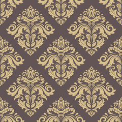 Damask Seamless Vector Pattern