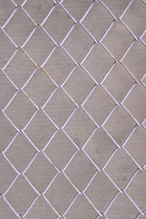 Wire Mesh, iron wire fence wall gray background.