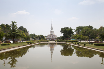 Fototapeta na wymiar Phra That Na Dun, Maha Sarakham, Thailand.