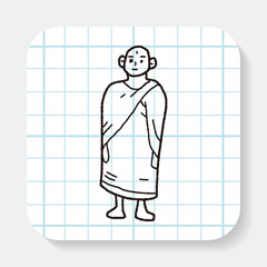 monk doodle