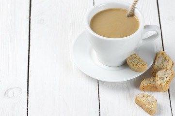 Coffee with cookies