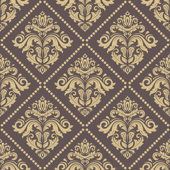 Damask Seamless Vector Pattern