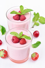 Raspberry smoothie