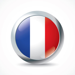France flag button