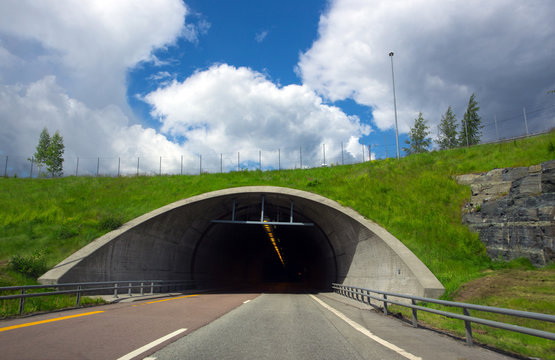 Fototapeta tunnel