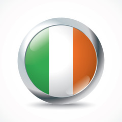 Ireland flag button
