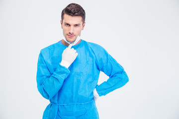 Portrait of a male surgeon