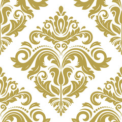 Damask Seamless Vector Pattern