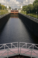 Шлюз №7. Канал  им. Москвы.