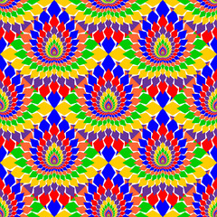 Design seamless colorful pattern