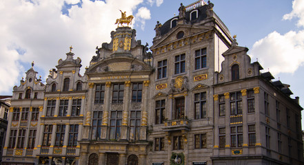 Fototapeta na wymiar Grand Place, Grote Markt in Brüssel