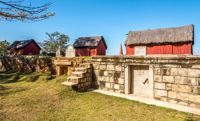 Royal tombs at the Antsahadinta hill