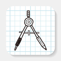compass doodle