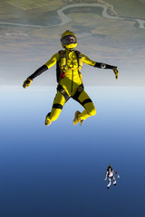 Obraz premium Skydiving photo.
