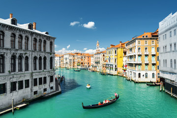 View of the Palazzo dei Camerlenghi and the Grand Canal, Venice