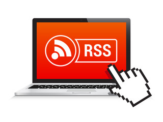 Laptop RSS Button