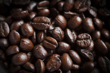 roasted coffee beans 