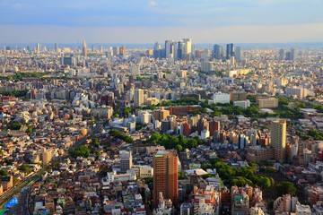 Tokyo skyline