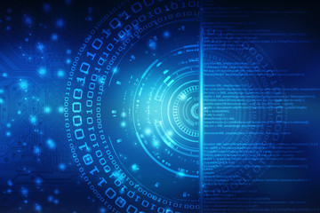 Obraz premium Digital Abstract business background