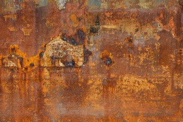 Rusty metal texture background with multi layered effect