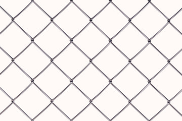 Fototapeta na wymiar chain link fence
