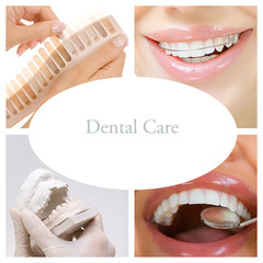 Dental Care Collage (dental services)