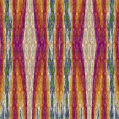 Abstract decorative tile with strip patterns in autumn colors