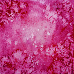 Hand Drawn Vector Vinous Watercolor Background