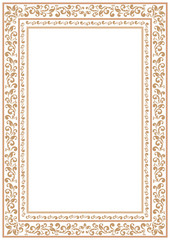 gentle floral border