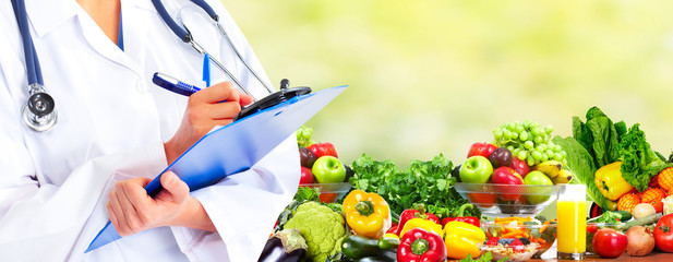 Diet and health care.