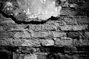 background of brick wall with vintage look