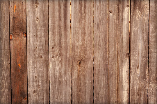 Vintage wood fence background