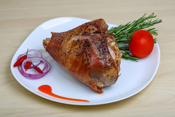  Rosted turkey leg