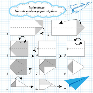 Paper Airplane origami
