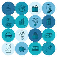Business and Finance Icon Set