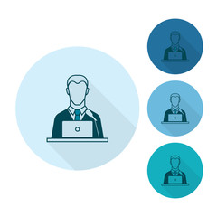 Orator Speaking from Tribune