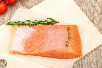 Salted salmon